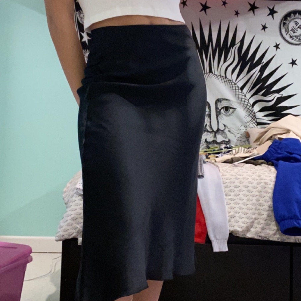 Black Long Skirt